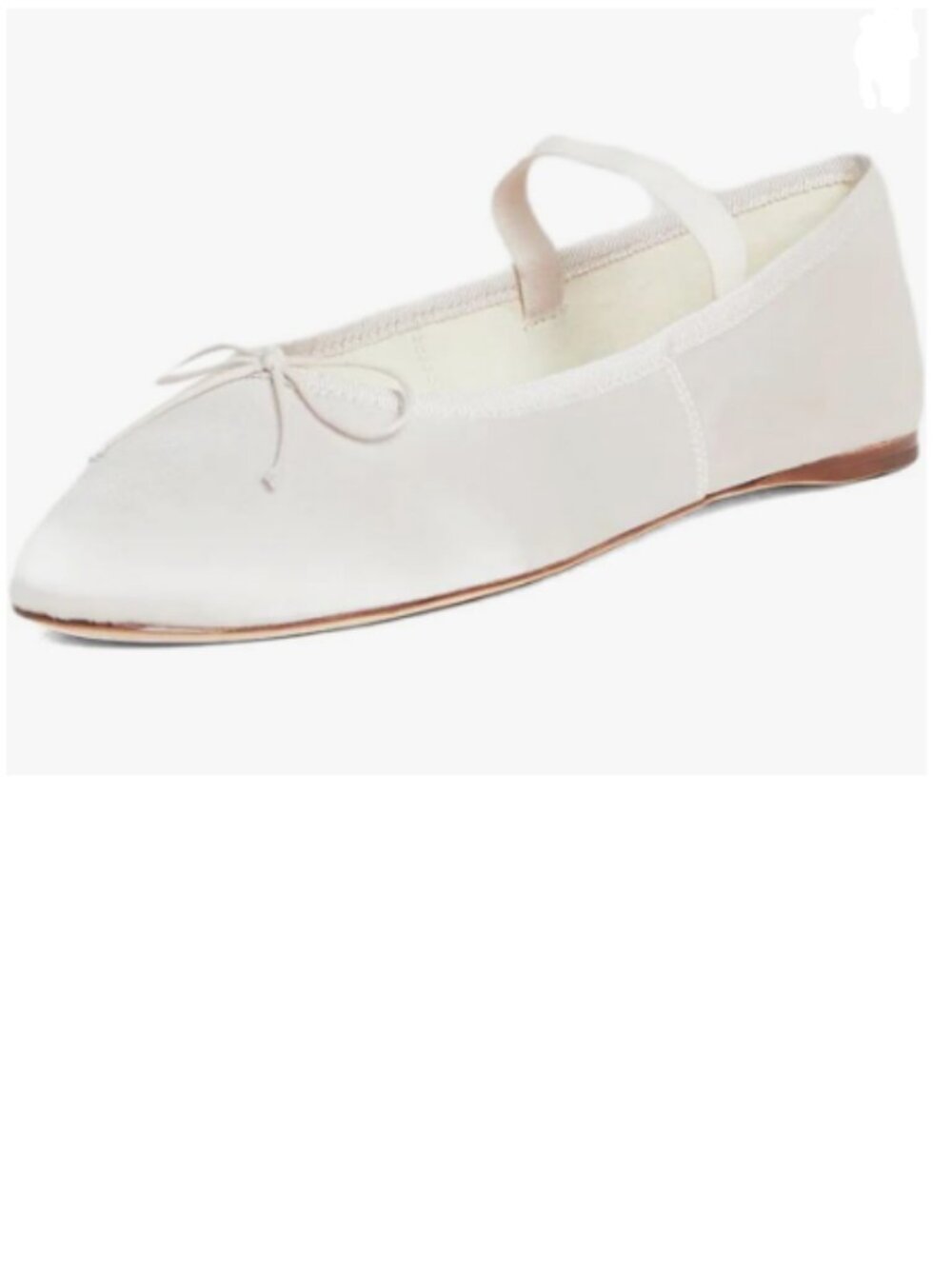 miss left White Girls Adorable Closed Round Toe Mary Jane Flats Bowknot Shoes